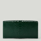 Tom Ford Jean Small snake-effect leather clutch