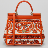Dolce & Gabbana Sicily Majolica embroidery small handbag