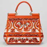 Dolce & Gabbana Sicily Majolica embroidery small handbag