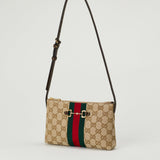 Gucci Horsebit Web small shoulder bag