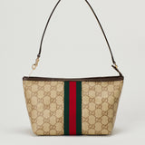 Gucci Small pouch with strap and web