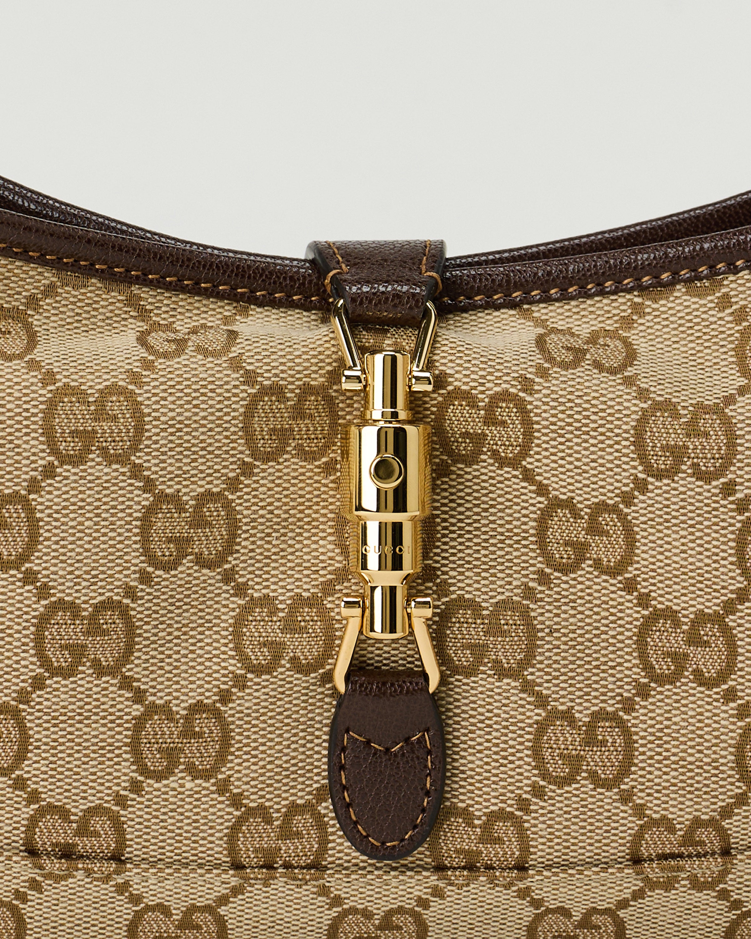 極美品✨　GUCCI Jackie GG Canvas Shoulder Bag Gucci Jackie Slim medium shoulder bag – Luisa World