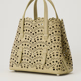 Alaïa Mina 20 Vienne Wave nubuck shoulder bag