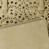 Alaïa Mina 20 Vienne Wave nubuck shoulder bag