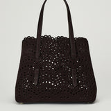 Alaïa Mina 25 nubuck bag