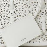 Alaïa Mina 25 Vienne Wave leather bag