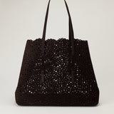 Alaïa Mina 37 Vienne Wave suede bag