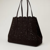 Alaïa Mina 37 Vienne Wave suede bag