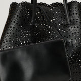 Alaïa Mina 37 vienne wave leather bag