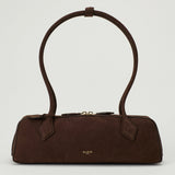 Alaïa Le Teckel medium nubuck bag