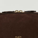 Alaïa Le Teckel medium nubuck bag