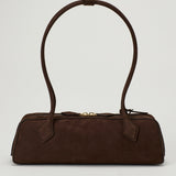 Alaïa Le Teckel medium nubuck bag