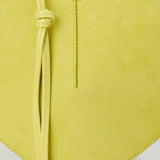 Alaïa Le Cœur leather and suede crossbody bag