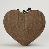 Alaïa Le Coeur paper straw bag