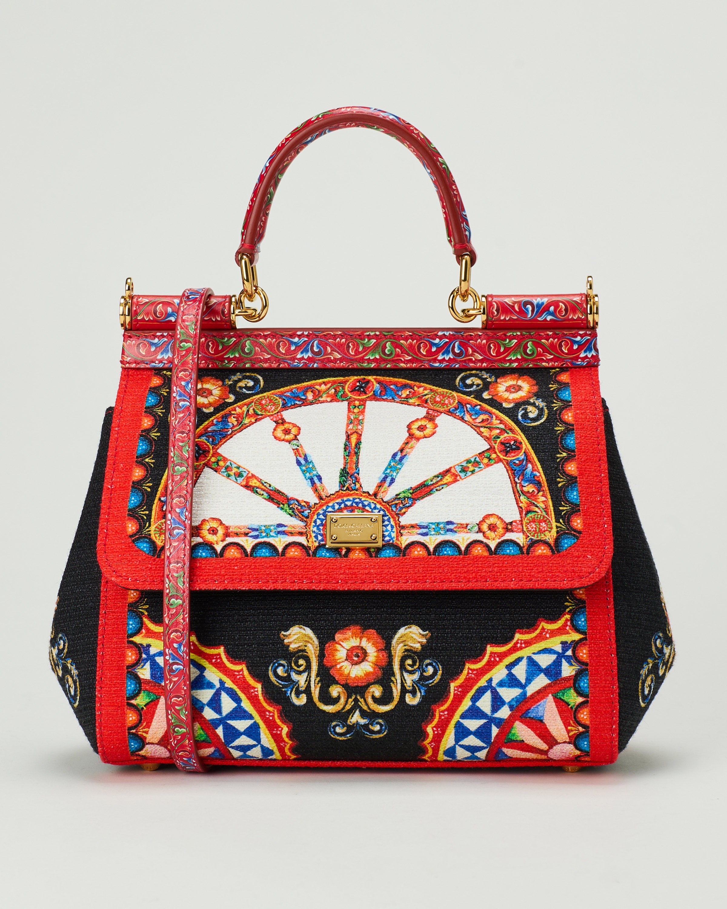 DOLCE & GABBANA Dolce & Gabbana Sicily Carretto-print small