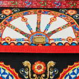 Dolce & Gabbana Small Carretto-print Sicily handbag