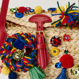 Dolce & Gabbana Coffa Capri bag with embroidery