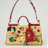 Dolce & Gabbana Sicily medium embellished top-handle bag