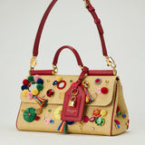 Dolce & Gabbana Sicily medium embellished top-handle bag