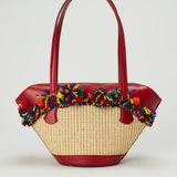 Dolce & Gabbana Raffia coffa capri bag