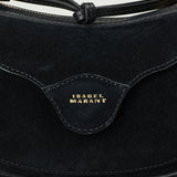 Isabel Marant Oskan moon pocket leather shoulder bag