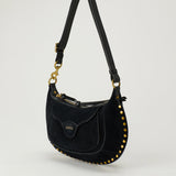 Isabel Marant Oskan moon pocket leather shoulder bag