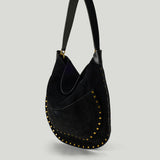 ISABEL MARANT Oskan studded hobo bag