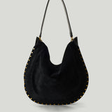 ISABEL MARANT Oskan studded hobo bag
