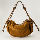Isabel Marant Maia large braided suede shoulder bag