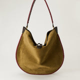Isabel Marant Oskan Large suede shoulder bag