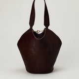 Khaite Lotus calf hair mini bag