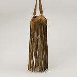 Khaite Lotus fringed leather tote