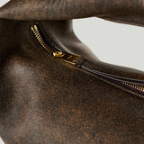 Khaite leather shoulder bag