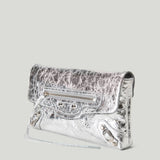 Balenciaga Le City Metallized clutch