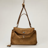 Balenciaga Rodeo medium suede shoulder bag