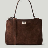 Balenciaga Rodeo suede handbag