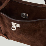 Balenciaga Rodeo suede handbag