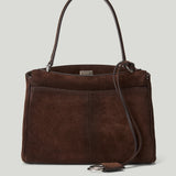 Balenciaga Rodeo suede handbag
