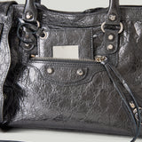 Balenciaga Le City metallized bag