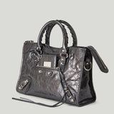 Balenciaga Le City metallized bag
