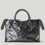Balenciaga Le City metallized bag