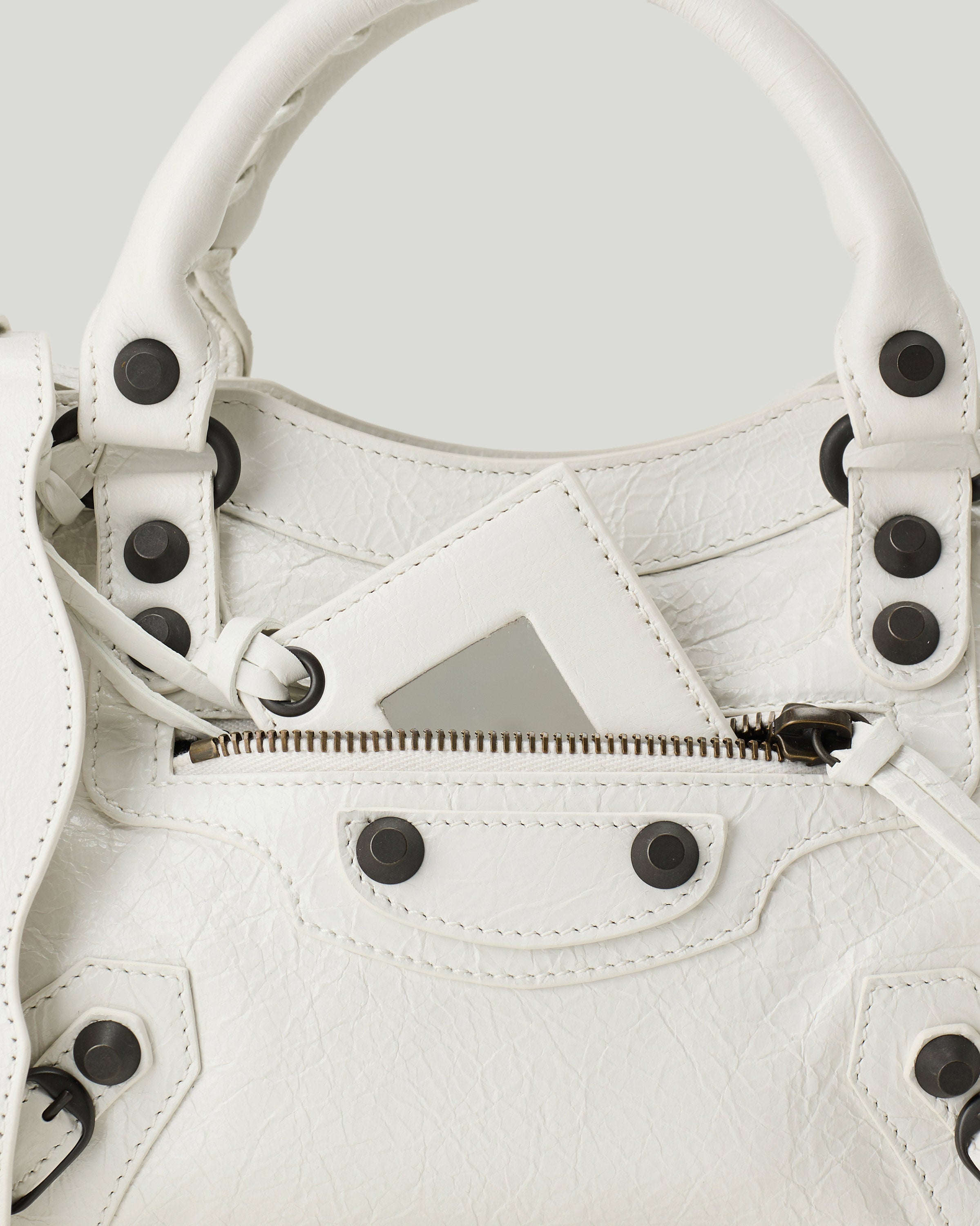 BALENCIAGA Le City mini bag – OPTIC WHITE | Luisa World