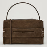 JW Anderson Loafer small suede handbag