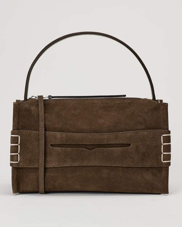 JW Anderson Loafer small suede handbag