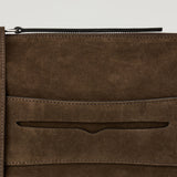 JW Anderson Loafer small suede handbag