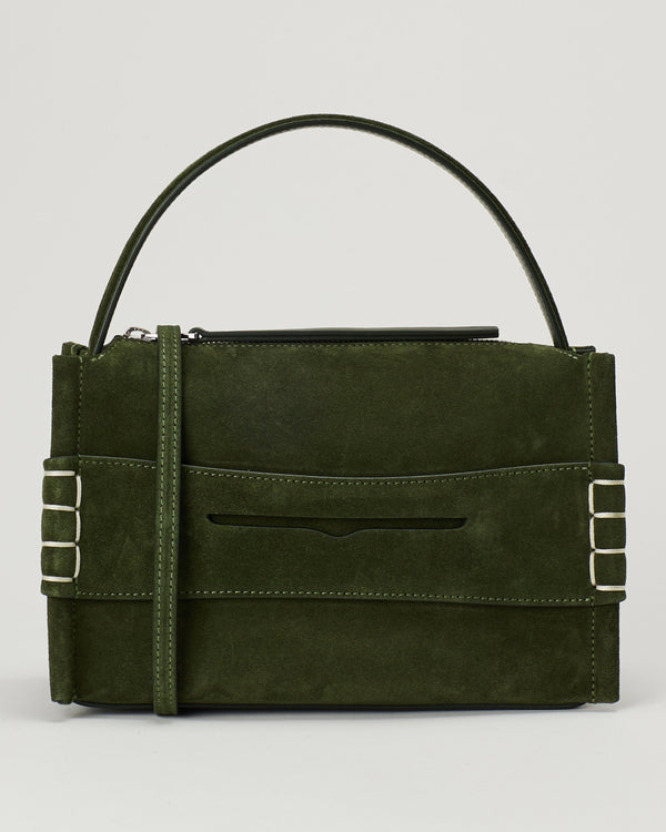 JW Anderson Loafer small suede handbag