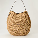 JW Anderson Bulb raffia large bag