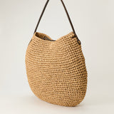 JW Anderson Bulb raffia large bag
