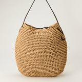 JW Anderson Bulb raffia large bag