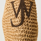 JW Anderson Bulb raffia large bag